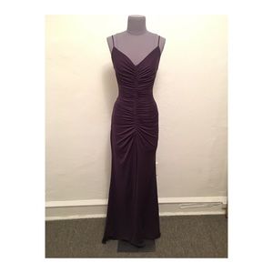 Plum White By Vera Wang Gown